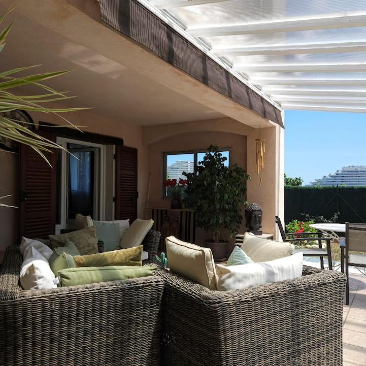 Elegant-Cosy 2P55M2 Dans Bas De Villa Provencale ! Villeneuve-Loubet Extérieur photo