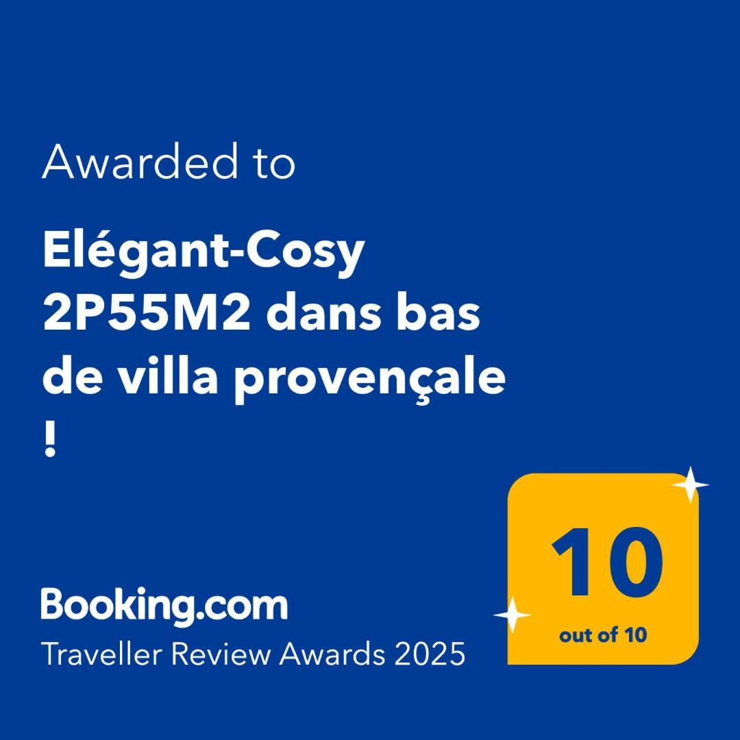 Elegant-Cosy 2P55M2 Dans Bas De Villa Provencale ! Villeneuve-Loubet Extérieur photo
